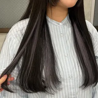 ロング りおな/髪質改善/ カラー /平尾のヘアスタイル