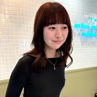 セミロング ☕️NOA / レイヤーカット🍮のヘアスタイル