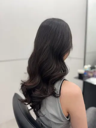 ロング パーマ デジタルパーマ🫧 韓国風ヘア🫧サクラのヘアスタイル