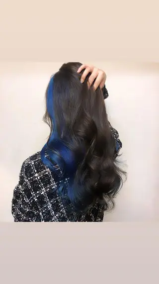 ロング カラー AOI🕊️横浜 メンズ/レイヤーのヘアスタイル