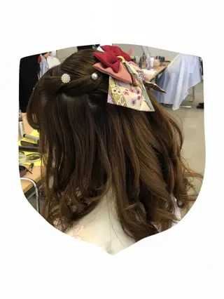 ヘアアレンジ HempBeauty 浅野アサミのヘアスタイル