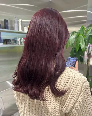 カラー あいか⟡.· 似合わせカラーのヘアスタイル