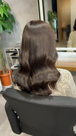 セミロング カラー ヘアアレンジ ブリーチなしの達人 🌈KAITOのヘアスタイル