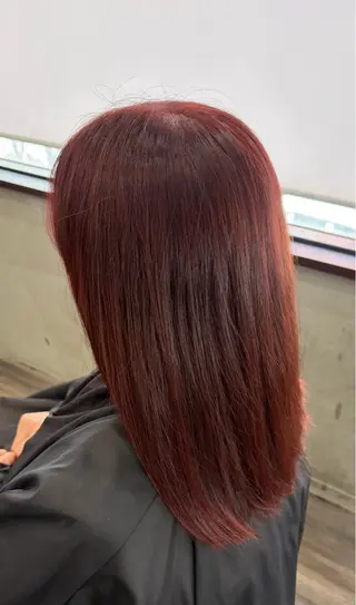 カラー La fith 新田のヘアスタイル