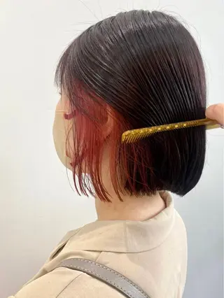 ショート カラー ヒラノホナミ 🫧艶髪🫧髪質改善のヘアスタイル
