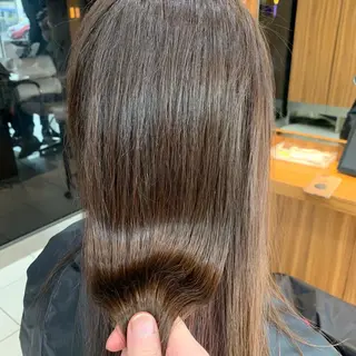 カラー 🫧韓国ツヤカラー /有馬🫧のヘアスタイル