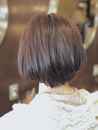 ショート カラー 艶髪/フリーランス 木山ゆかりのヘアスタイル