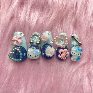 ネイル Nail ヌシん家 AKANEのネイルデザイン