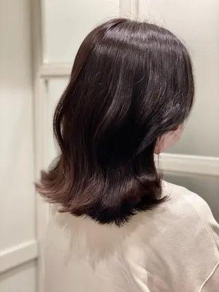 ミディアム Yuka ∥ 深層筋 ×睡眠改善ヘッドスパのヘアスタイル