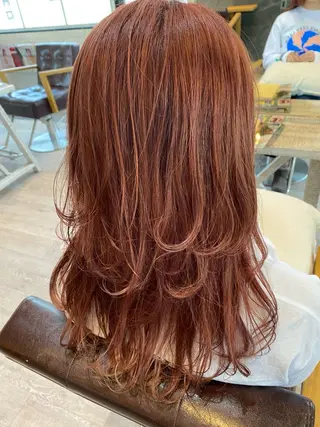 ロング カラー 塚本 昂のヘアスタイル