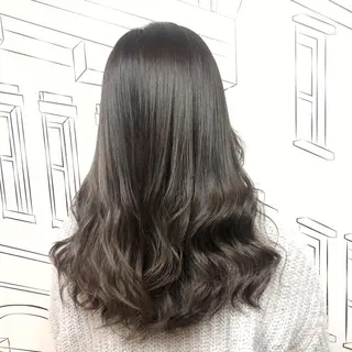 セミロング カラー TOMOKA 艶髪/髪質改善🫧のヘアスタイル