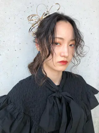 カラー ヘアアレンジ 似合わせカット/ naokoのヘアスタイル