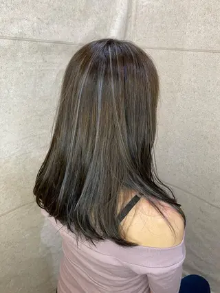 ロング 長濱 俊のヘアスタイル
