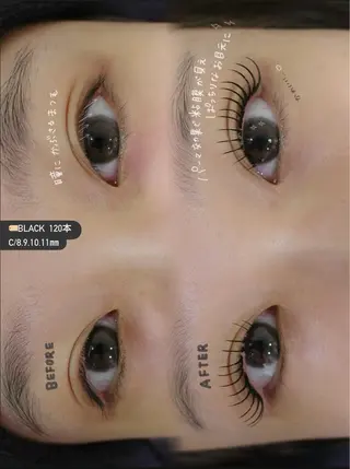 マツエク・マツパ eye MIHOのマツエク・マツパデザイン