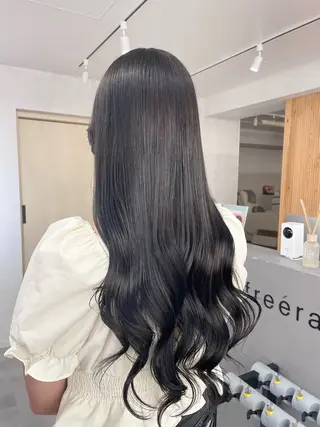 ロング 蓮 華のヘアスタイル