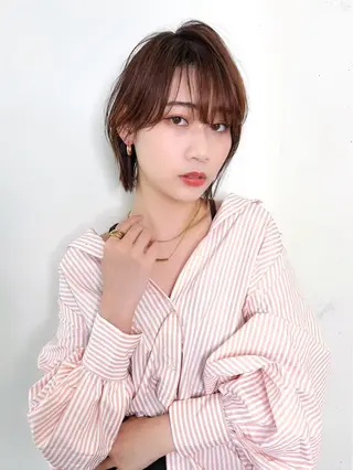ショート 西村 涼のヘアスタイル