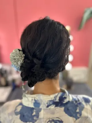 ロング 北本 美幸のヘアスタイル