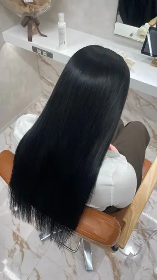 ロング SLASHスラッシュ 木下結月果のヘアスタイル