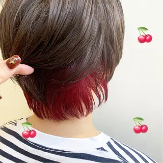 ミディアム カラー 新宿駅近♡個室 ♡関口三都季🌜のヘアスタイル