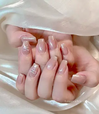 ネイル Lavender nail·中島公園のネイルデザイン