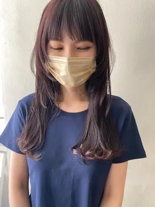 ロング フレンチボブパーマ Yuukiのヘアスタイル