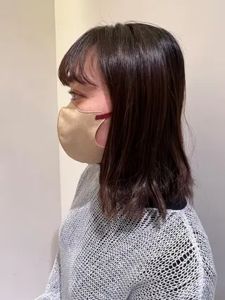 カラー 【透明感カラー🪞】 高田愛斗のヘアスタイル