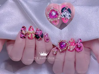 ネイル 長さだし専門店 M2　rikaのネイルデザイン