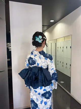 ロング ヘアアレンジ SORA.eyela sh/茅ヶ崎のマツエク・マツパデザイン