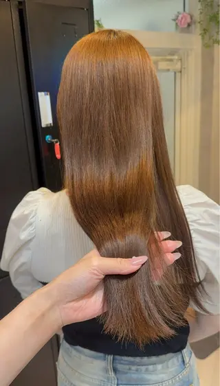 ロング カラー 【難波 心斎橋】 🐰Rio🤍のヘアスタイル