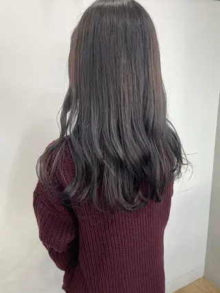 ロング カラー coco♡ 韓国hairのヘアスタイル