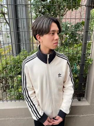 メンズ 椙本健太 シールエクステのヘアスタイル