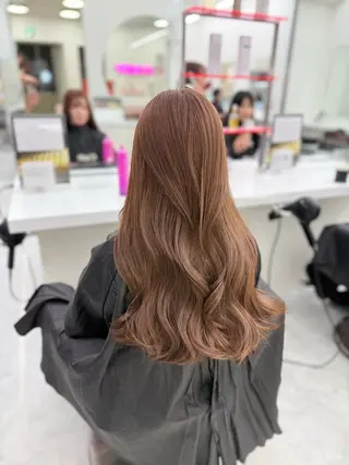 ロング カラー 🥂上品ワンホンヘア 🥂nozomiのヘアスタイル