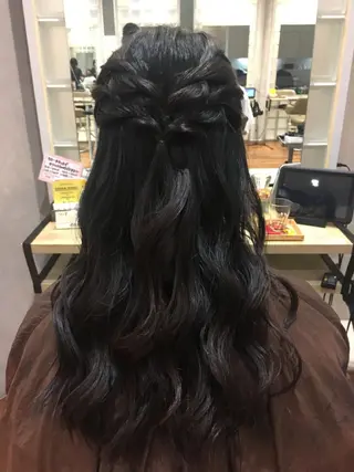 ロング ヘアアレンジ 伊藤 いほみのマツエク・マツパデザイン