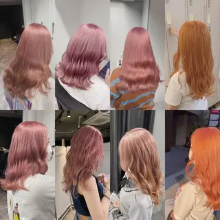 ミディアム カラー esu 天満のヘアスタイル