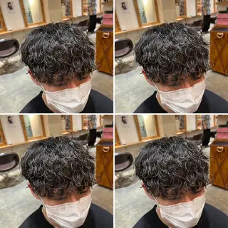 パーマ メンズ メンズパーマ特化 望月謙二郎のヘアスタイル