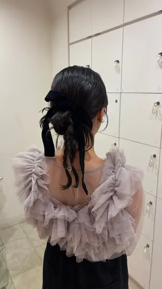 ヘアアレンジ Mei🎀 eye & hairのマツエク・マツパデザイン