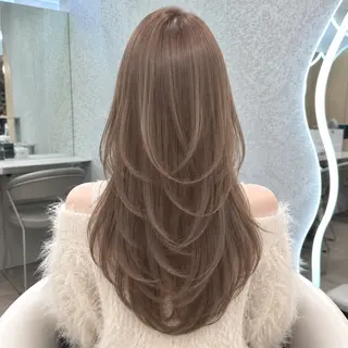 ロング ヘアアレンジ 髪質改善/透明感 カラー/吉田光佑のヘアスタイル