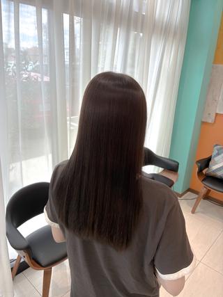 ロング 池田 綾香のヘアスタイル