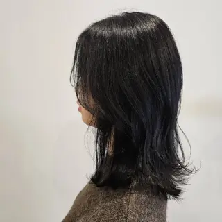 カラー ミディアム シールエクステ🎀 ホシノ🕒ユウカのヘアスタイル