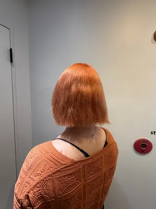 ショート カラー 中下 優光のヘアスタイル