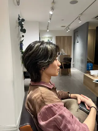 パーマ メンズ 鈴木 ほのかのヘアスタイル