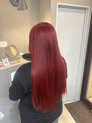 ロング カラー GiseL 美優のヘアスタイル