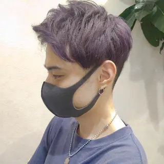 ショート カラー 髪質改善/ブリーチ 田代 龍我のヘアスタイル