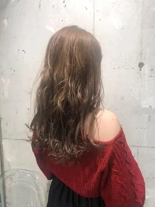 ミディアム カラー パーマ ヘアアレンジ メンズ キッズ ネイル マツエク・マツパ 当日予約⭕️ Rene’のヘアスタイル