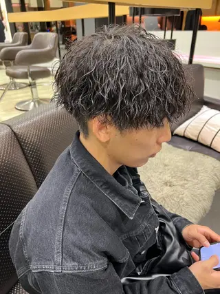 メンズ レイヤーカット メンズカット坂本翔のヘアスタイル