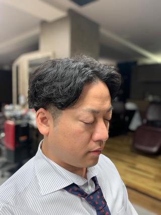 メンズ 田中大 パーマ/メンズカットのヘアスタイル