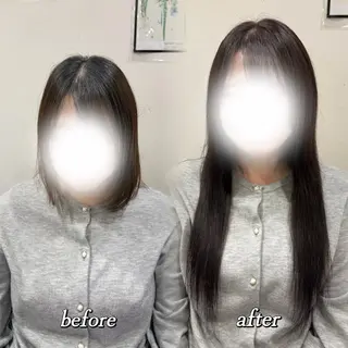 ロング カラー 🦋REISA🦋 エクステ×ハイトーンのヘアスタイル
