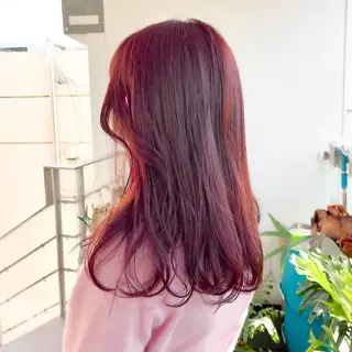 カラー 艶カラー🫧 猿渡 響のヘアスタイル