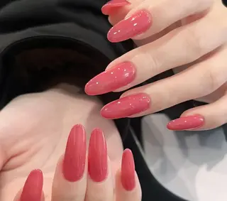 ネイル By moonネイル 🌷ワンホン/韓国風のネイルデザイン