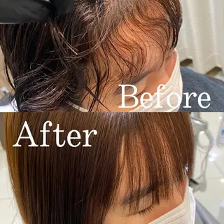 ショート 銀座メンズ専門🖤 叶奈々のヘアスタイル